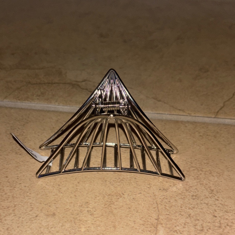 Free people Silver Metal Hair Clip